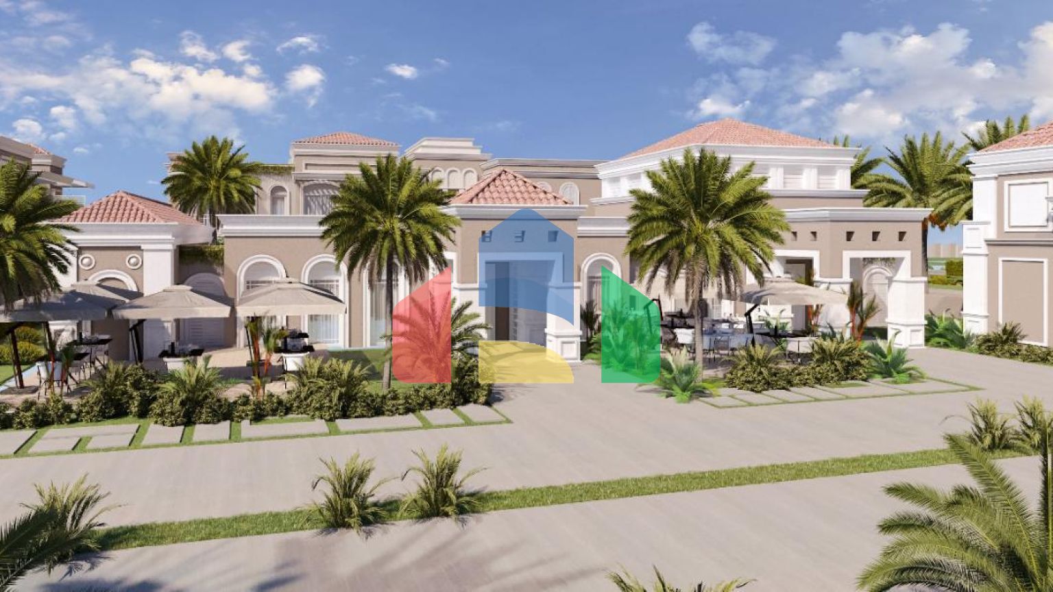 Квартира 3+1 (105 м2) с террасой и собственным садом в Искеле