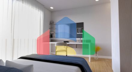 Квартира 3+1 (105 м2) с террасой и собственным садом в Искеле