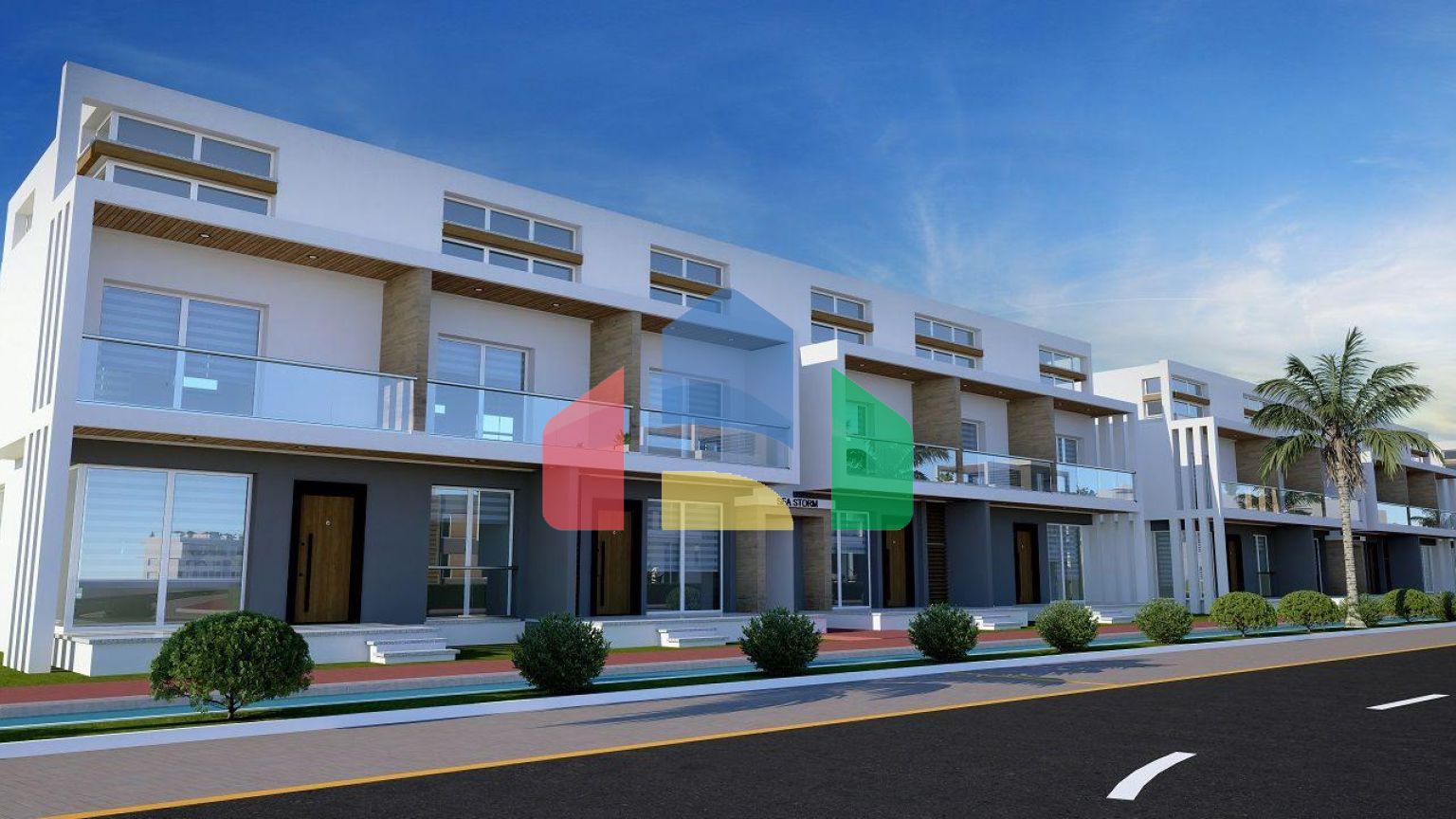 Квартира 1+1 Loft 61 м2 в красивом комплексе рядом с песчаным пляжем 