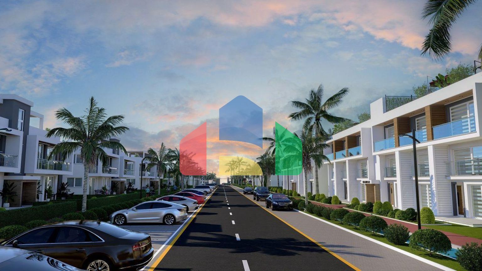 Квартира 1+1 Loft 61 м2 в красивом комплексе рядом с песчаным пляжем 