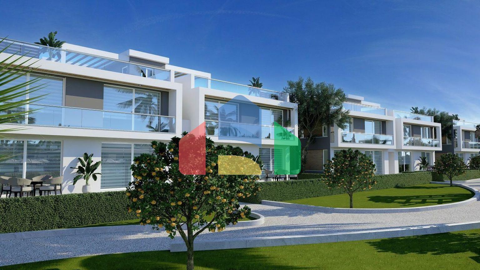 Квартира 1+1 Loft 61 м2 в красивом комплексе рядом с песчаным пляжем 