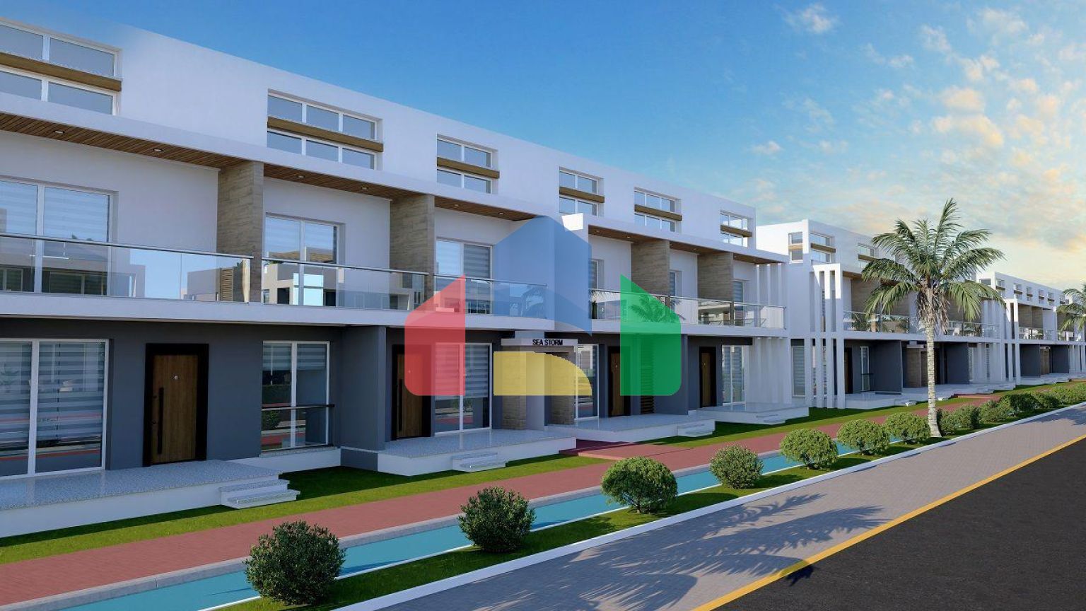 Квартира 1+1 Loft 61 м2 в красивом комплексе рядом с песчаным пляжем 