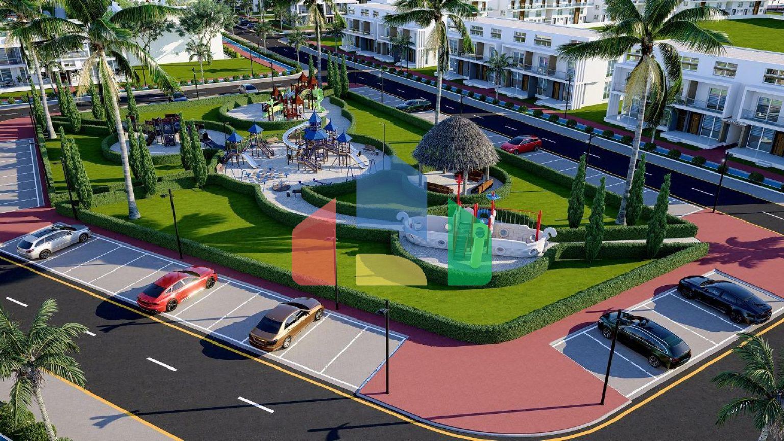 Квартира 1+1 Loft 61 м2 в красивом комплексе рядом с песчаным пляжем 