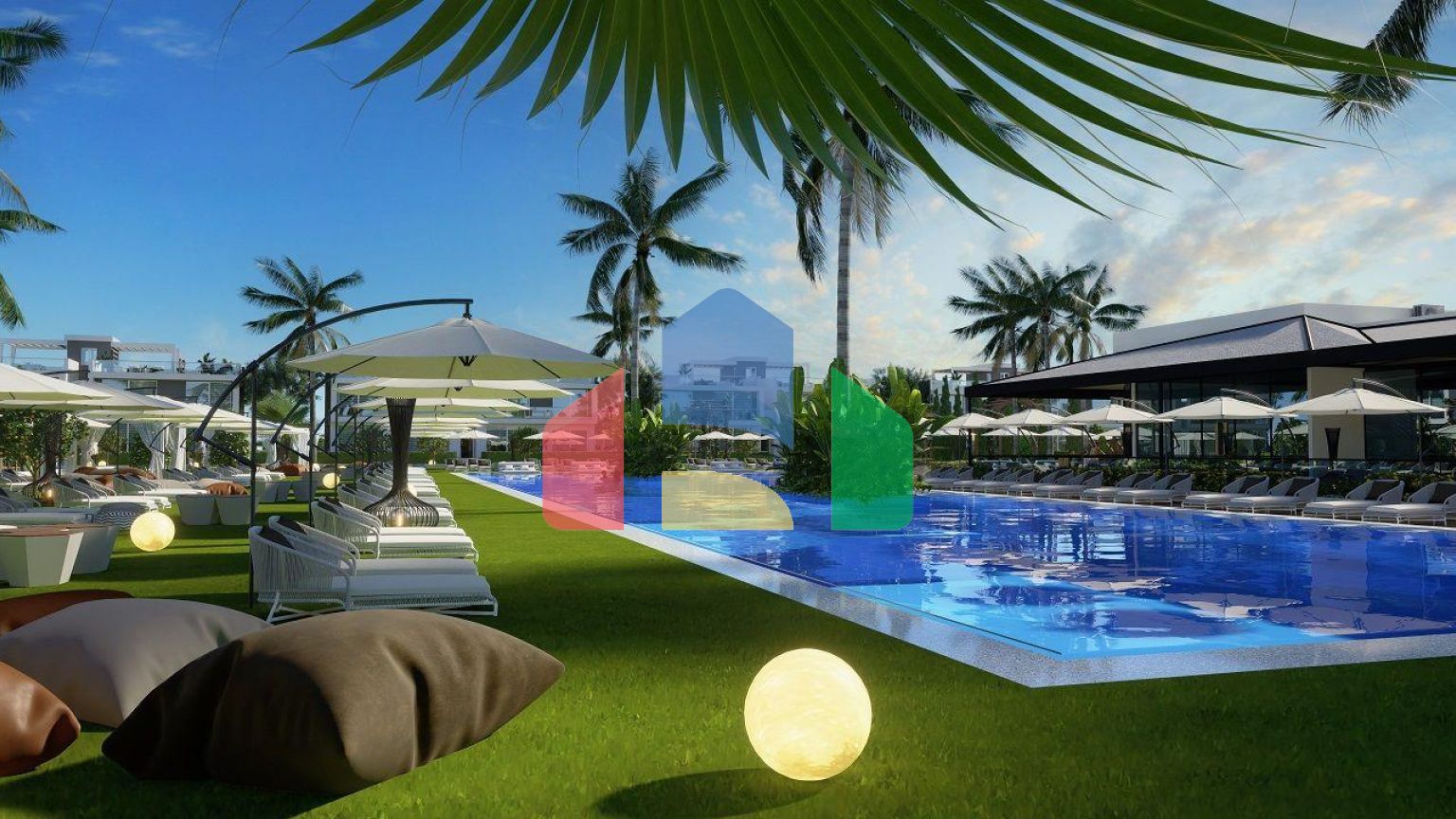 Квартира 1+1 Loft 61 м2 в красивом комплексе рядом с песчаным пляжем 