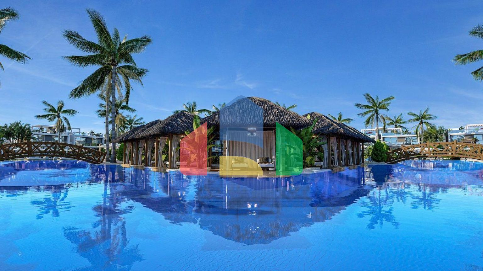 Квартира 1+1 Loft 61 м2 в красивом комплексе рядом с песчаным пляжем 