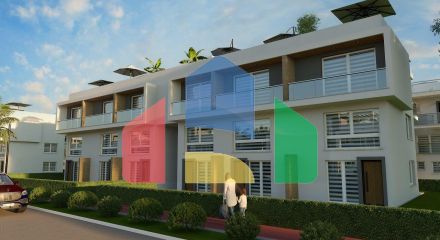 Трехкомнатная квартира 80 м2 с балконом 38 м2 в новом комплексе в Боазе Трехкомнатная квартира 80 м2 с балконом 38 м2 в новом комплексе в Боазе