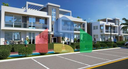 Трехкомнатная квартира 80 м2 с балконом 38 м2 в новом комплексе в Боазе Трехкомнатная квартира 80 м2 с балконом 38 м2 в новом комплексе в Боазе