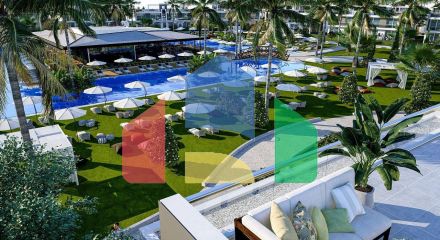 Трехкомнатная квартира 80 м2 с балконом 38 м2 в новом комплексе в Боазе Трехкомнатная квартира 80 м2 с балконом 38 м2 в новом комплексе в Боазе