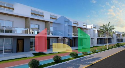 Трехкомнатная квартира 80 м2 с балконом 38 м2 в новом комплексе в Боазе Трехкомнатная квартира 80 м2 с балконом 38 м2 в новом комплексе в Боазе