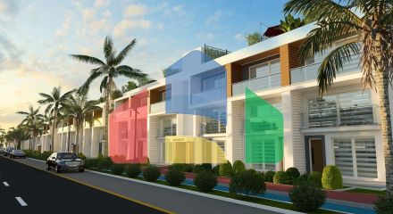 Трехкомнатная квартира 80 м2 с балконом 38 м2 в новом комплексе в Боазе Трехкомнатная квартира 80 м2 с балконом 38 м2 в новом комплексе в Боазе