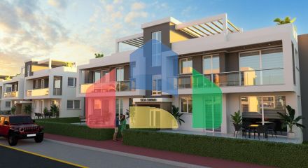 Трехкомнатная квартира 80 м2 с балконом 38 м2 в новом комплексе в Боазе Трехкомнатная квартира 80 м2 с балконом 38 м2 в новом комплексе в Боазе