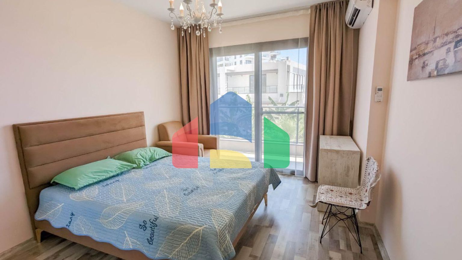 Двухкомнатная квартира 71 м2 в красивом комплексе в Боазе