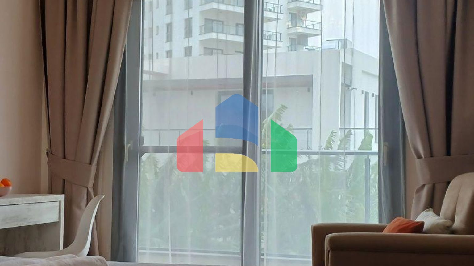 Двухкомнатная квартира 71 м2 в красивом комплексе в Боазе