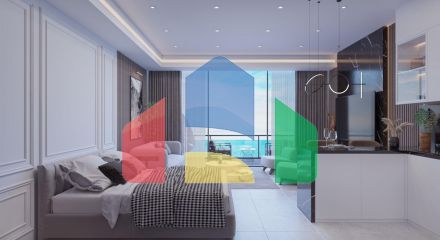 Студия 46 м2 с террасой 10 м2 в новом роскошном комплексе в Искеле Студия 46 м2 с террасой 10 м2 в новом роскошном комплексе в Искеле