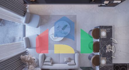 2-комнатные апартаменты 63 м2 с террасой 12 м2 в большом и красивом комплексе в Искеле