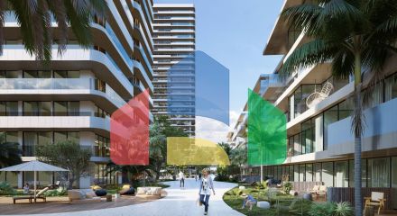 3-комнатные апартаменты 95 м2 с террасой 20 м2 в красивом комплексе рядом с песчаным пляжем 3-комнатные апартаменты 95 м2 с террасой 20 м2 в красивом комплексе рядом с песчаным пляжем