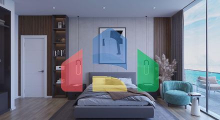 3-комнатные апартаменты 95 м2 с террасой 20 м2 в красивом комплексе рядом с песчаным пляжем 3-комнатные апартаменты 95 м2 с террасой 20 м2 в красивом комплексе рядом с песчаным пляжем