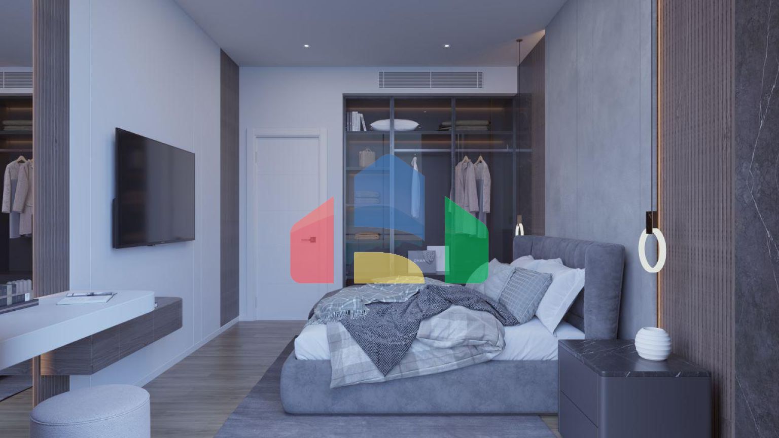 3-комнатные апартаменты 95 м2 с террасой 20 м2 в красивом комплексе рядом с песчаным пляжем