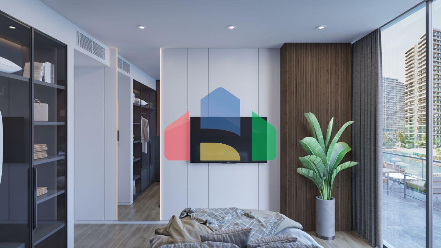 Квартира 3+1 (130 м2) в роскошном комплексе в Искеле