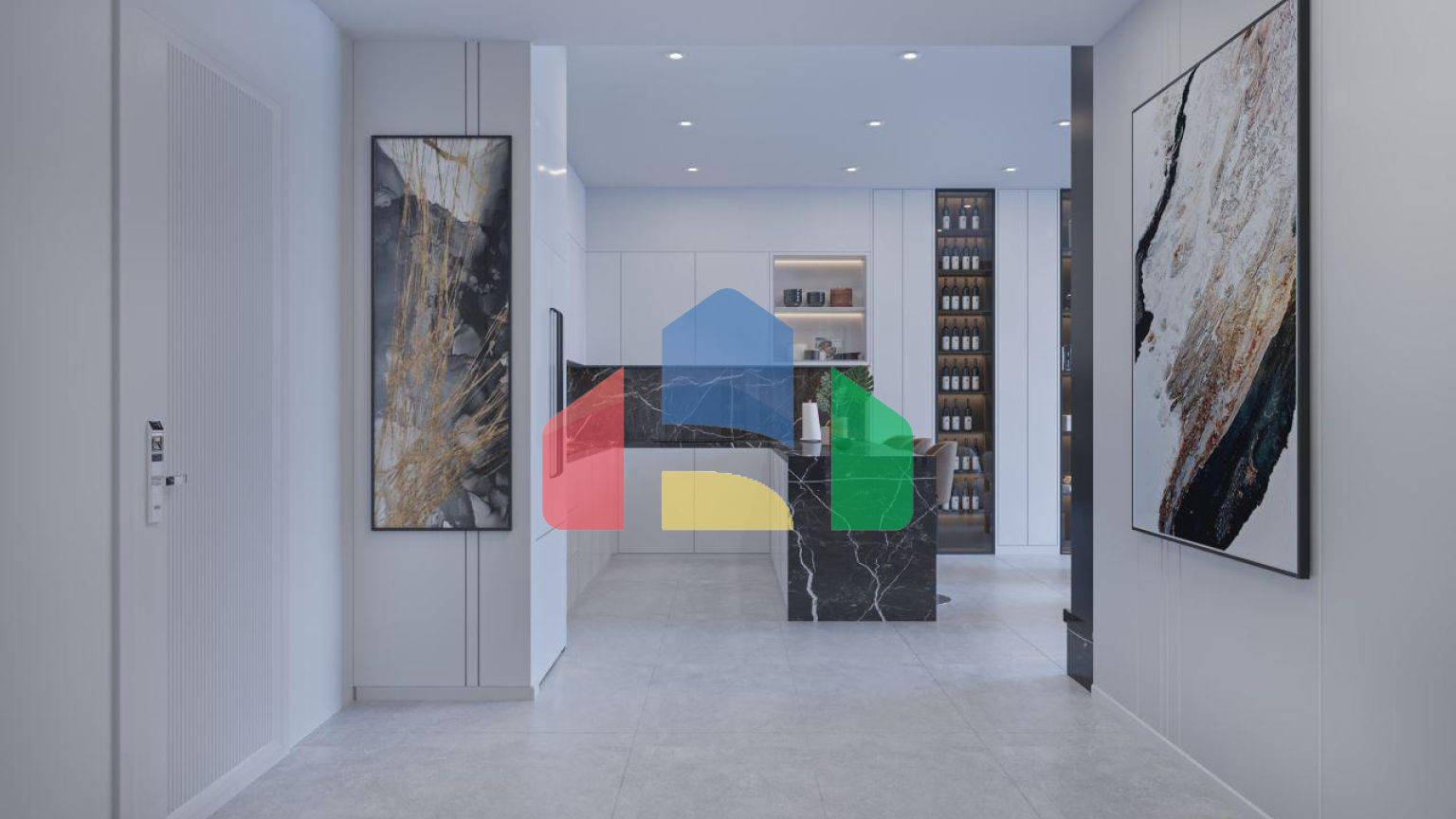 Квартира 3+1 (130 м2) в роскошном комплексе в Искеле