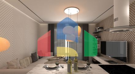 Апартаменты Loft 2+1 (113 м2) с двумя террасами в новом комплексе рядом с морем Апартаменты Loft 2+1 (113 м2) с двумя террасами в новом комплексе рядом с морем