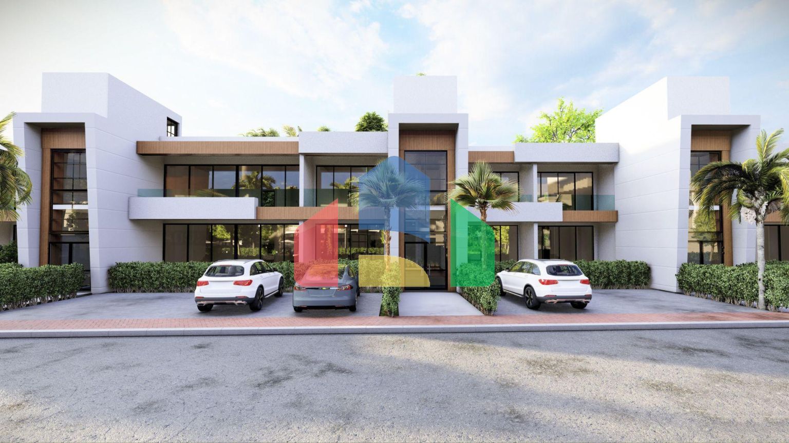 Квартира 2+1 (89 м2) с балконом и террасой на крыше 89 м2 в Енибоазичи