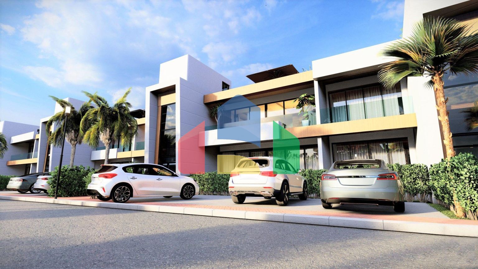 Квартира 2+1 (89 м2) с балконом и террасой на крыше 89 м2 в Енибоазичи