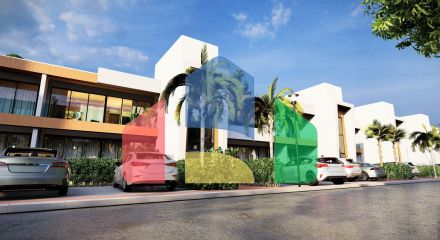 Квартира 2+1 (89 м2) с балконом и террасой на крыше 89 м2 в Енибоазичи Квартира 2+1 (89 м2) с балконом и террасой на крыше 89 м2 в Енибоазичи