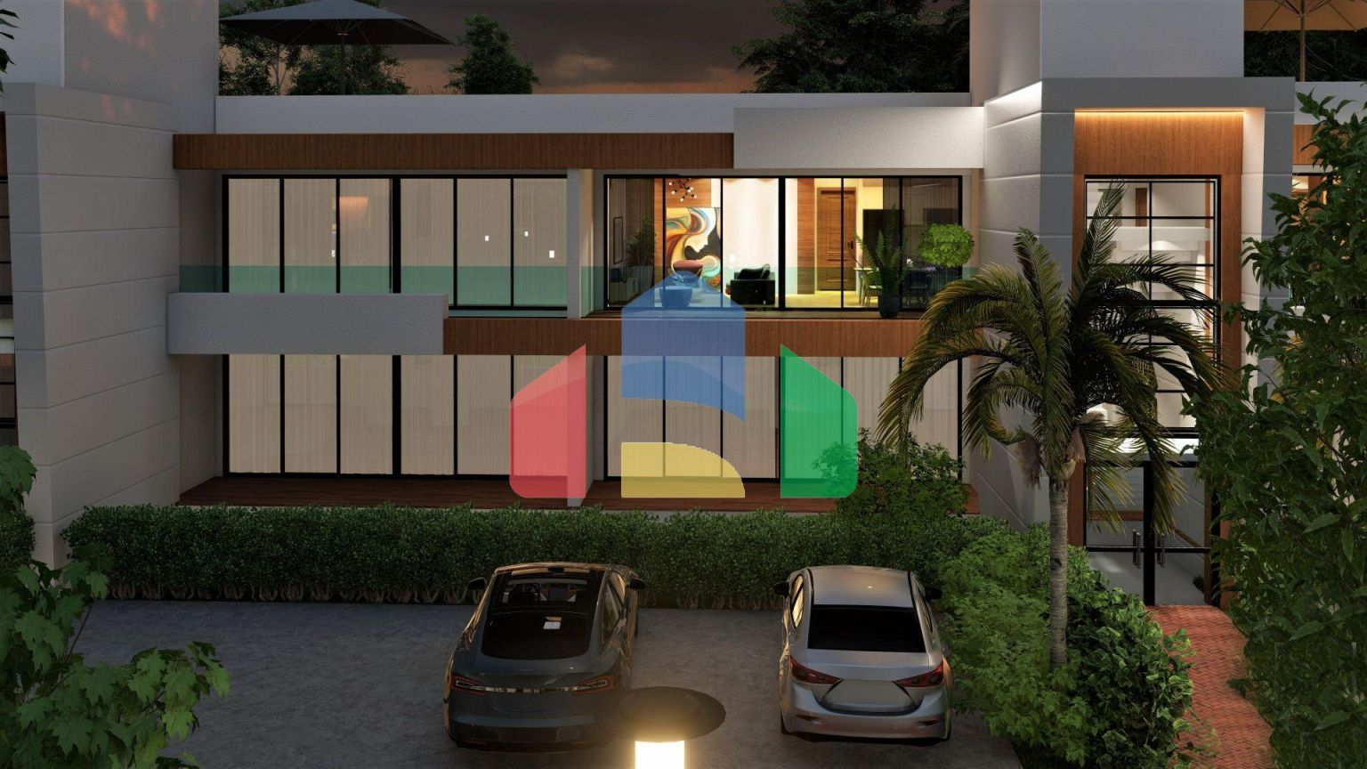 Квартира 2+1 (89 м2) с балконом и террасой на крыше 89 м2 в Енибоазичи