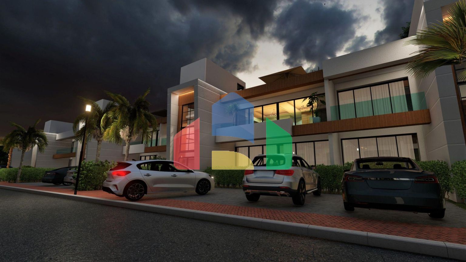 Квартира 2+1 (89 м2) с балконом и террасой на крыше 89 м2 в Енибоазичи