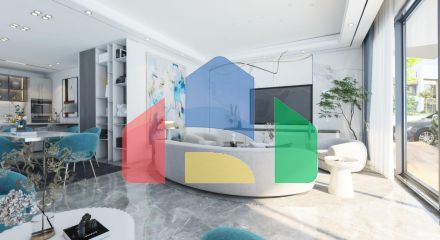 Четырехкомнатная вилла 177 м2 с просторной террасой на крыше 70м2 в красивом комплексе в Енибогазичи Четырехкомнатная вилла 177 м2 с просторной террасой на крыше 70м2 в красивом комплексе в Енибогазичи