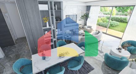 Четырехкомнатная вилла 177 м2 с просторной террасой на крыше 70м2 в красивом комплексе в Енибогазичи Четырехкомнатная вилла 177 м2 с просторной террасой на крыше 70м2 в красивом комплексе в Енибогазичи