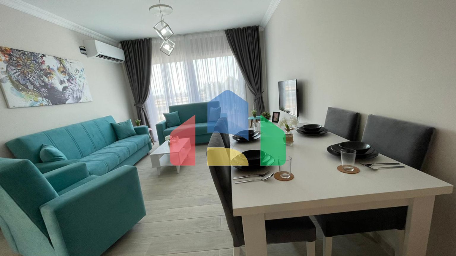 Трехкомнатная квартира 85 м2 в комплексе в Боазе