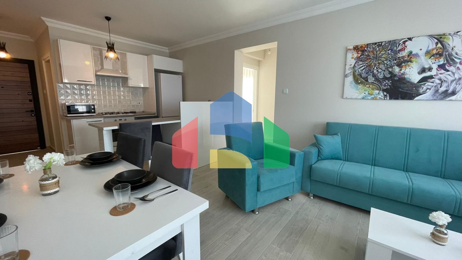 Трехкомнатная квартира 85 м2 в комплексе в Боазе