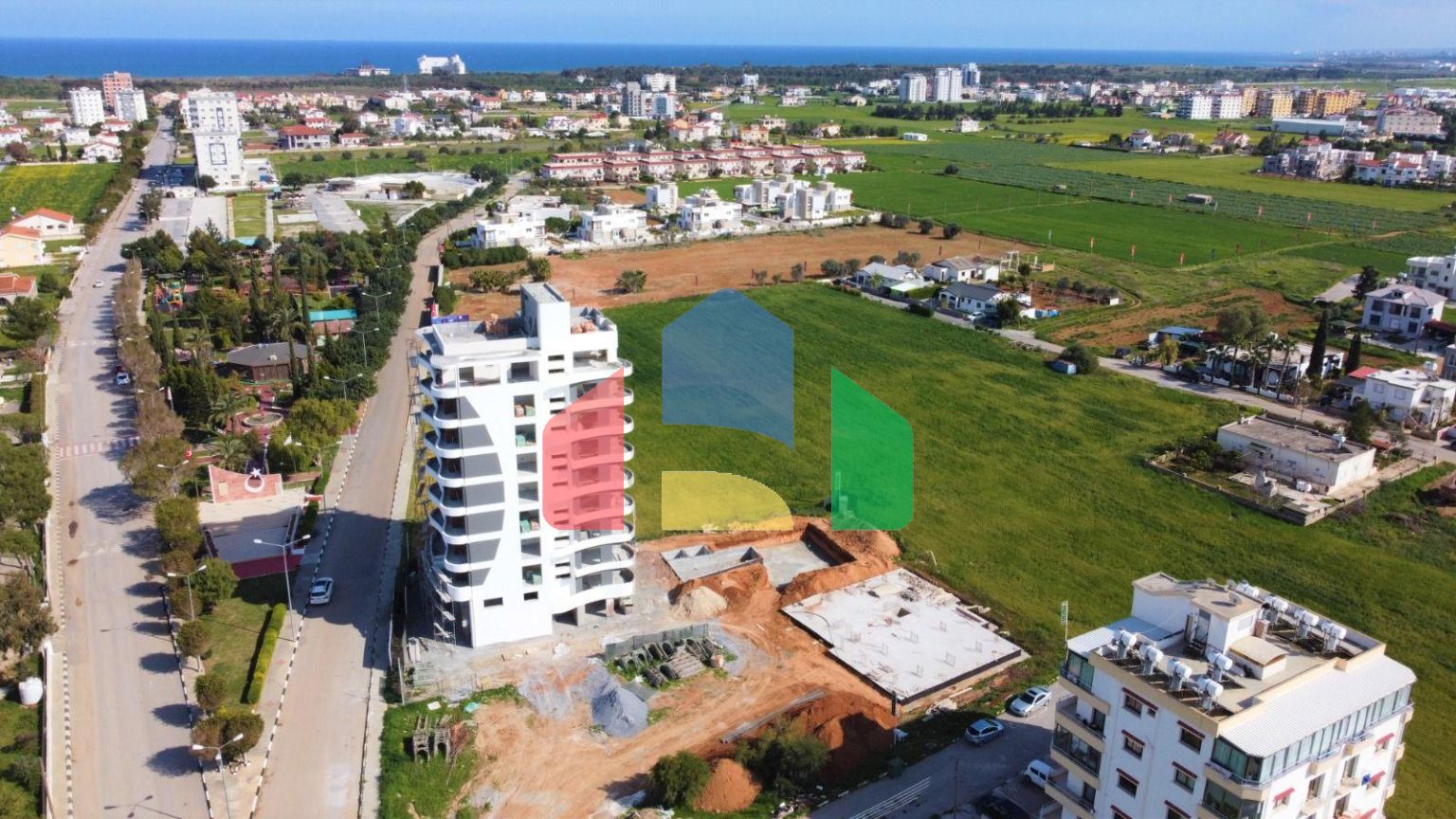 Трехкомнатная квартира 85 м2 в комплексе в Боазе