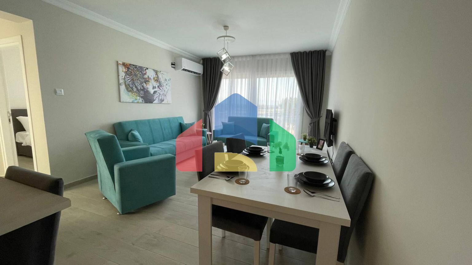 Трехкомнатная квартира 85 м2 в комплексе в Боазе