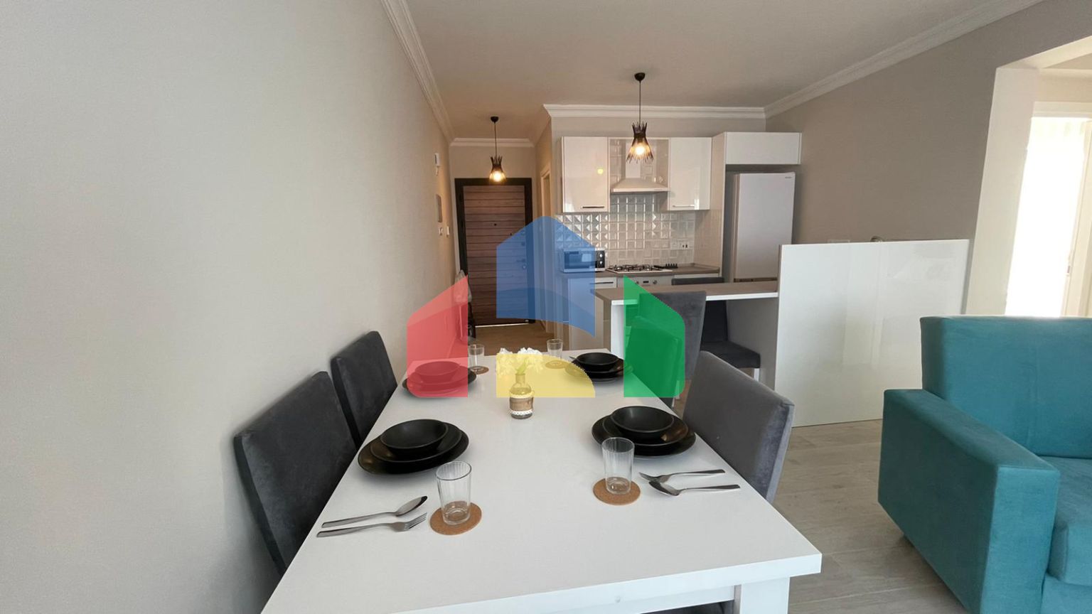 Трехкомнатная квартира 85 м2 в комплексе в Боазе