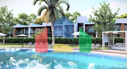 Двухкомнатная квартира 66 м2 с террасой и просторным садом в Енибоазичи Двухкомнатная квартира 66 м2 с террасой и просторным садом в Енибоазичи