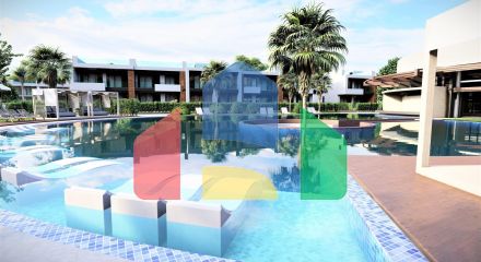 Двухкомнатная квартира 66 м2 с террасой и просторным садом в Енибоазичи Двухкомнатная квартира 66 м2 с террасой и просторным садом в Енибоазичи