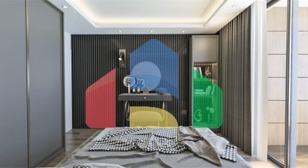 Двухкомнатная квартира 66 м2 с террасой и просторным садом в Енибоазичи Двухкомнатная квартира 66 м2 с террасой и просторным садом в Енибоазичи