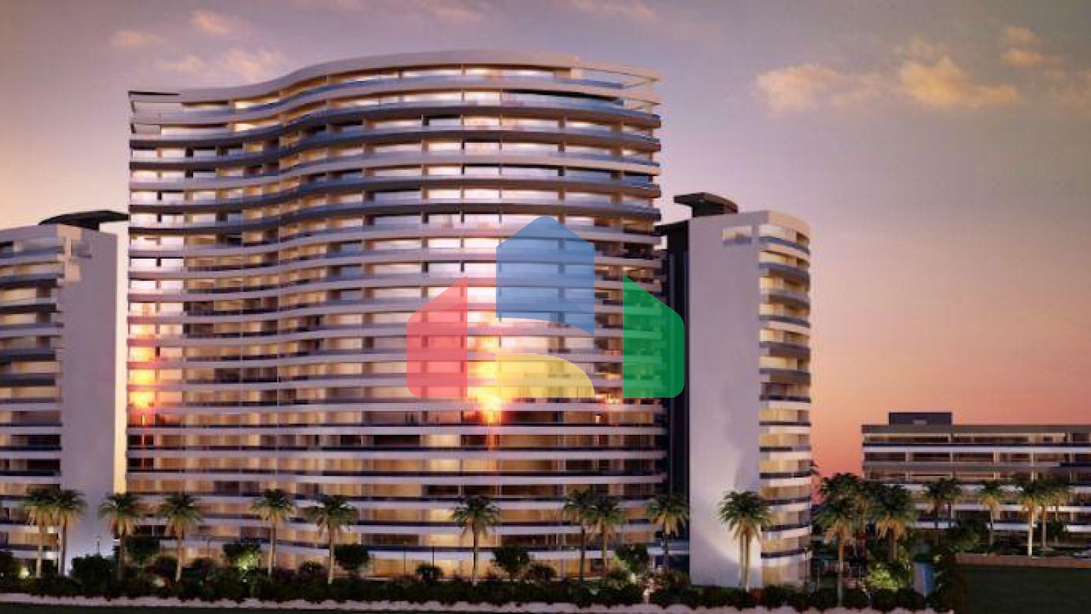 Квартира 2+1( 78 м2) в красивом комплексе в Искеле