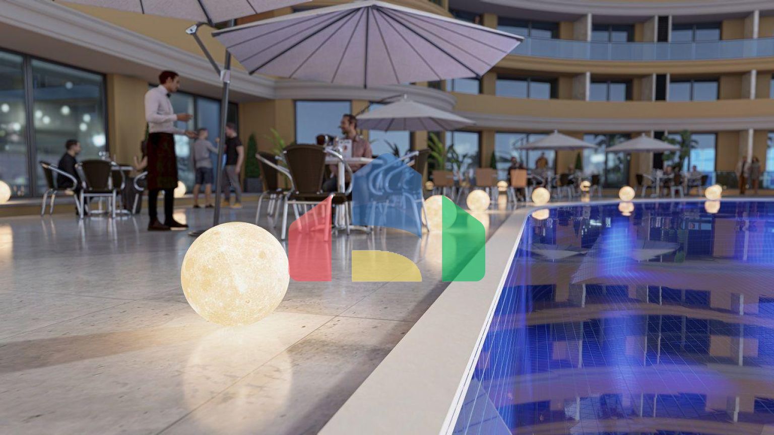 Студия 45 м2 в роскошном комплексе в Искеле 