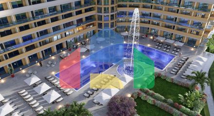 Студия 45 м2 в роскошном комплексе в Искеле Студия 45 м2 в роскошном комплексе в Искеле