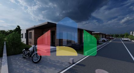 Красивый таунхаус 3+1 (120 м2) с террасой в новом комплексе Красивый таунхаус 3+1 (120 м2) с террасой в новом комплексе