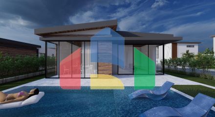 Бунгало 3+1 (146 м2) с большими террасами в новом комплексе Бунгало 3+1 (146 м2) с большими террасами в новом комплексе