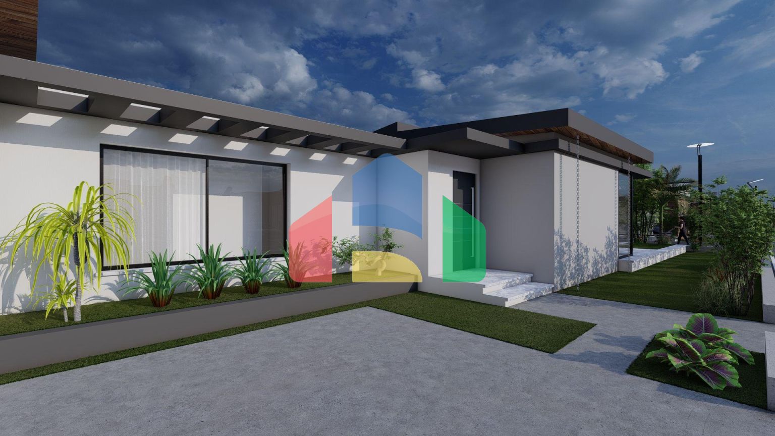 Бунгало 3+1 (146 м2) с большими террасами в новом комплексе