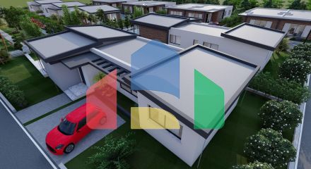 Бунгало 3+1 (146 м2) с большими террасами в новом комплексе Бунгало 3+1 (146 м2) с большими террасами в новом комплексе