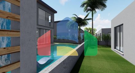 Бунгало 3+1 (146 м2) с большими террасами в новом комплексе Бунгало 3+1 (146 м2) с большими террасами в новом комплексе