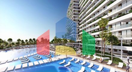 3-комнатные апартаменты 96 м2 в 600 метрах от пляжа 3-комнатные апартаменты 96 м2 в 600 метрах от пляжа