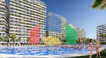 3-комнатные апартаменты 96 м2 в 600 метрах от пляжа 3-комнатные апартаменты 96 м2 в 600 метрах от пляжа